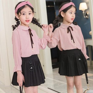 Áo sơ mi tiểu thư bé gái size 14-30kg hàng Quảng Châu