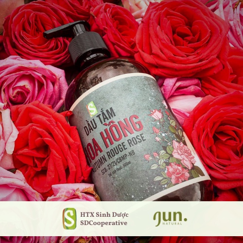 Dầu tắm Hoa Hồng 500ml