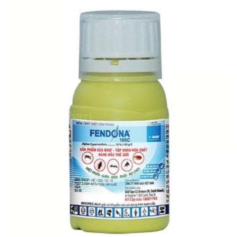 Thuốc Diệt Côn Trùng Ruồi, Muỗi, Kiến, Gián FENDONA 10SC - 50ml