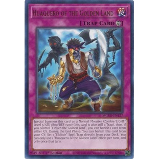 Thẻ bài Yugioh - TCG - Huaquero of the Golden Land / MGED-EN127'