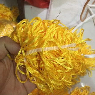 Dây viền tua rua vàng- làm tua cờ