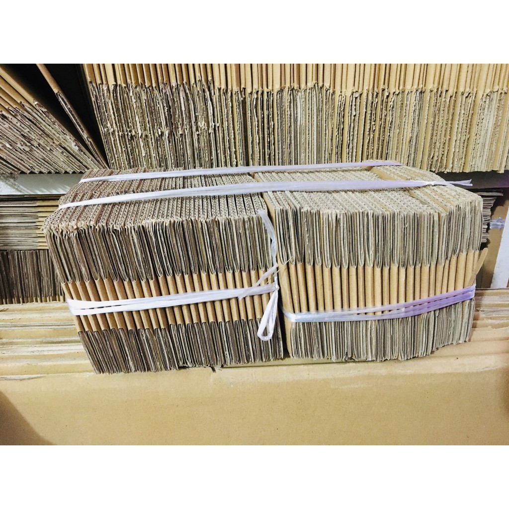 COMBO 50 thùng carton 8x8x4 đóng hàng cứng cáp