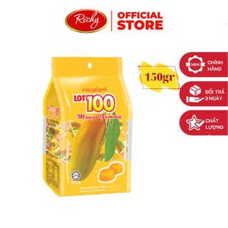 Kẹo Dẻo LOT100 Cocoaland Hương Xoài Gói 150G
