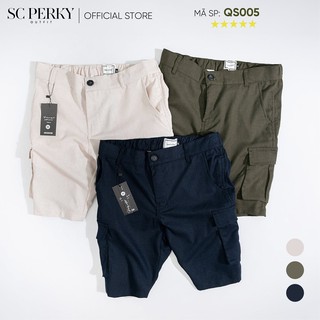 Quần Short Đũi Nam - Chất Liệu đũi sợi cao cấp - Không Bai Không Xù - Sc Perky Outfit