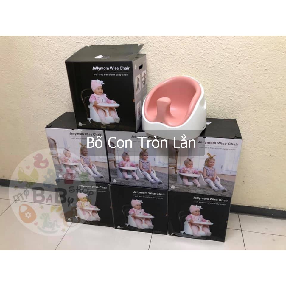 Ghế ăn dặm Jellymom Hàn Quốc sử dụng cho trẻ trong suốt thời gian từ 03 tháng đến 05 tuổi (Jelly Mom Korea)