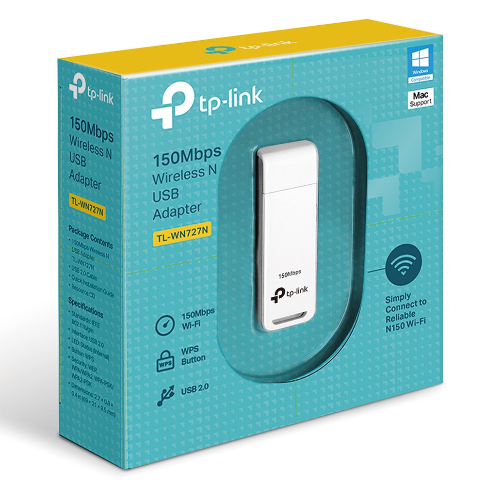 Usb Không Dây Tp-link 150mbps Tl-wn727n