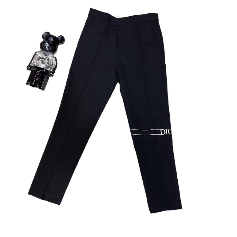 Quần Âu Thom Browne . Quần Tây Thom-DSQ-DIOR Vải Cõ Giãn Ống Đứng DT STORE MENWEAR