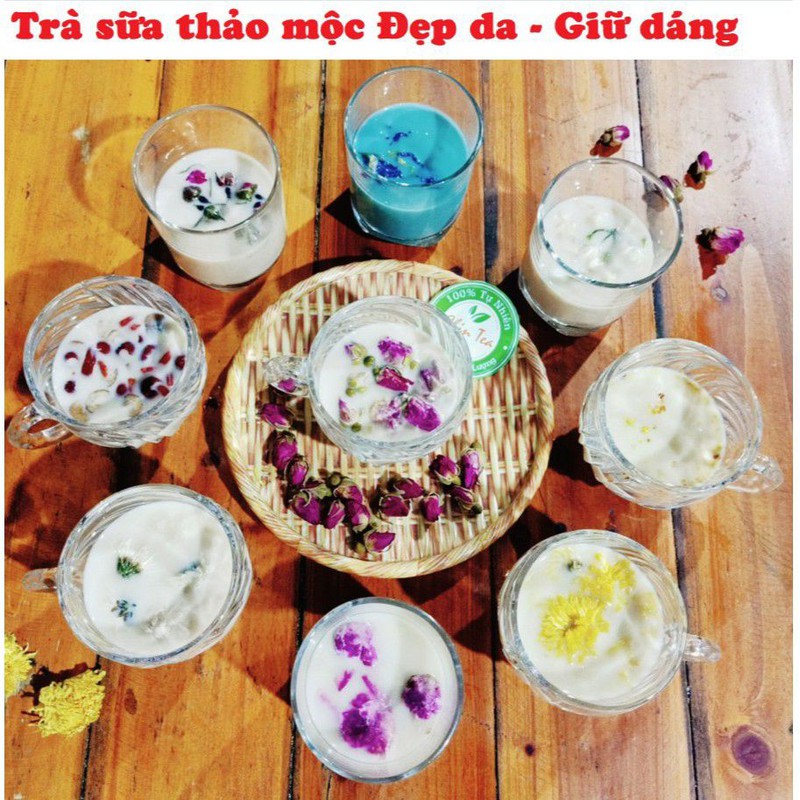 Chin Tea - ( SÉT TRÀ SỮA TỰ PHA ) TRÀ SỮA THẢO MỘC TỰ NHIÊN ĐẸP DA GIỮ DÁNG