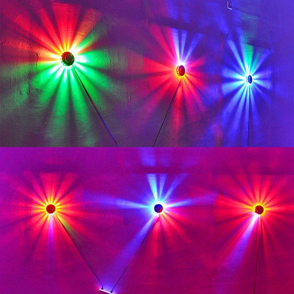 Đèn led mini 8w Tạo Hiệu Ứng Ánh Sáng Hình Hoa Hướng Dương Trang Trí Sân Khấu / Quán bar / Nhà