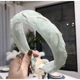 Băng đô cài tóc phối lưới ren - QT391
