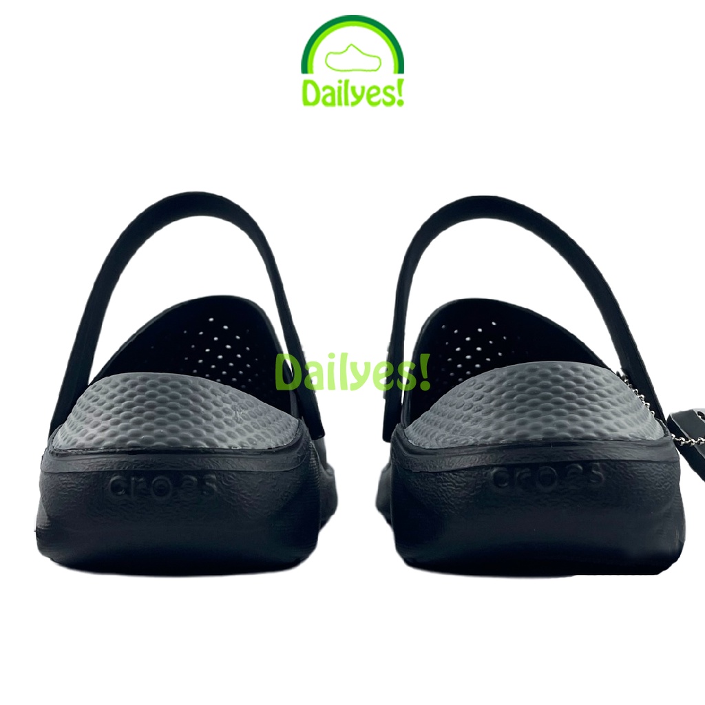 Sục Cross Literide Nam Nữ Màu Full Đen siêu êm, hàng xịn, full tag, hỗ trợ đổi trả - Cross Literide Dailyes