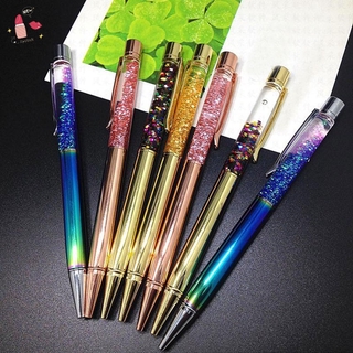 Bút bi  thiên long kế phối kim tuyến lấp lánh nhiều màu độc đáo  Sequin Ball Point Pen