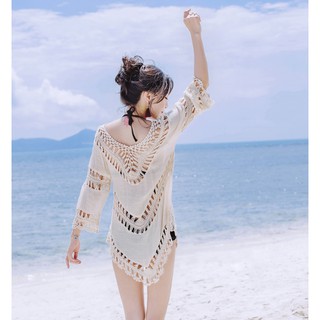 Áo ren lưới đi biển siêu đẹp