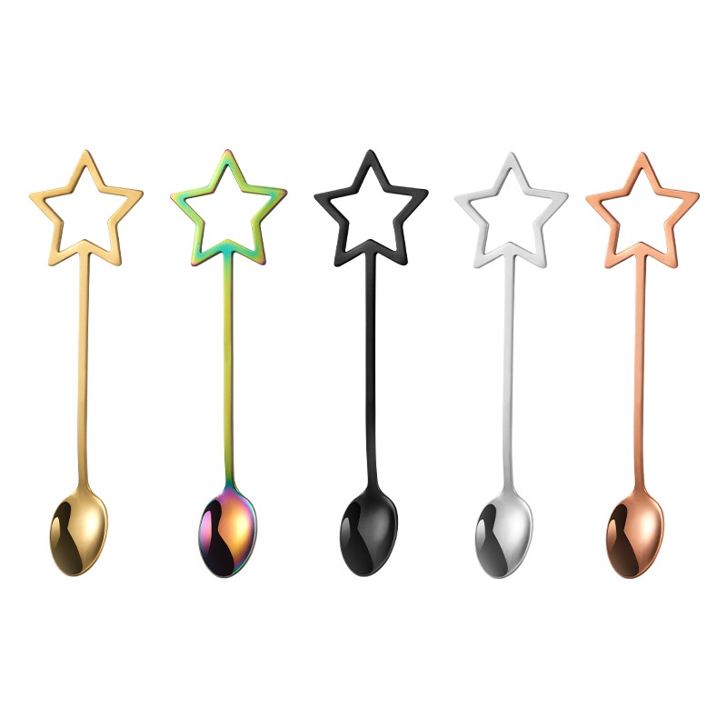 Muỗng Cà Phê Bằng Thép Không Gỉ 304 Phong Cách Nhật Bản