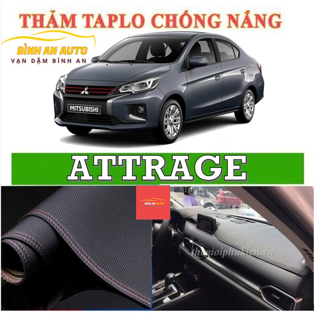 Thảm taplo ATTRAGE 2015-2021 da dập vân carbon - Bình An Auto