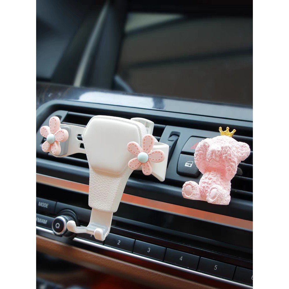 Giá đỡ điện thoại kẹp cửa gió điều hòa ô tô, Kẹp điện thoại để xe hơi | BigBuy360 - bigbuy360.vn