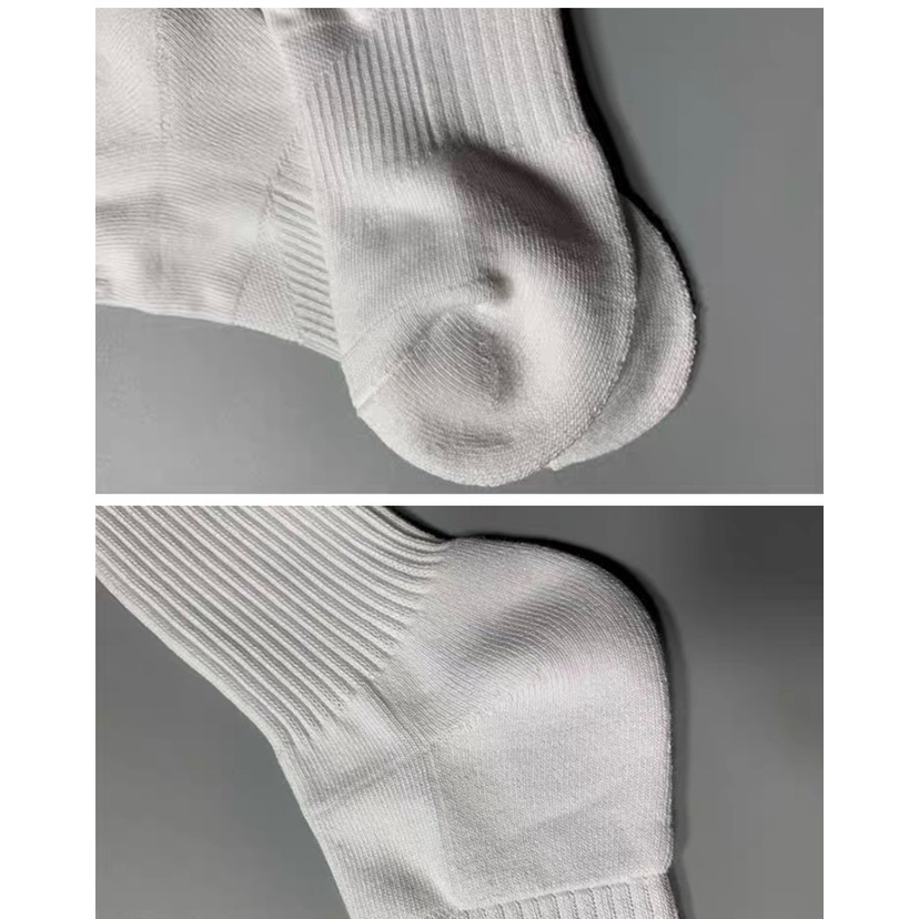 Tất nike thể thao hàn quốc dài cổ cao nam nữ, vải cotton cao cấp khử mùi logo thêu dệt kim DONNA