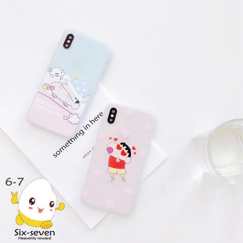 ốp điện thoại shin-chan dễ thương cho iphone xs max xr i6/6s i7 i8 plus | BigBuy360 - bigbuy360.vn
