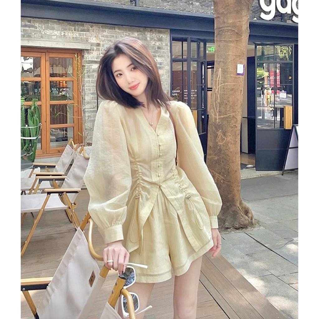Set bộ nữ đi chơi, set đồ nữ chất voan mềm hàng loại 1 kèm quần cho nàng mặc nhà đi chơi đều đẹp thời trang nữ MP