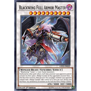 [ Bài Yugioh In ] Blackwing Deck 2021 ( Tháng 1 )