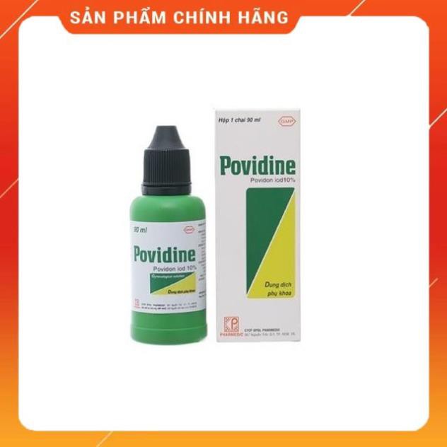 Dung dịch vệ sinh phụ khoa povidine 90ml