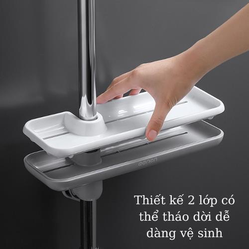 Kệ Để Đồ Nhà Tắm Gắn Vòi Sen Cao Cấp Oenon, Giá Để Đồ Nhà Tắm Cao Cấp