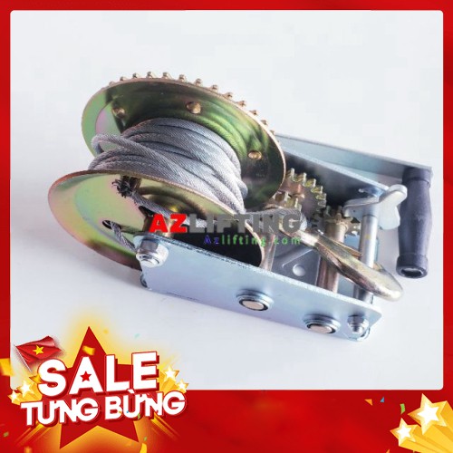 Tời quay tay 2000LB chuyển vận kéo 900kg