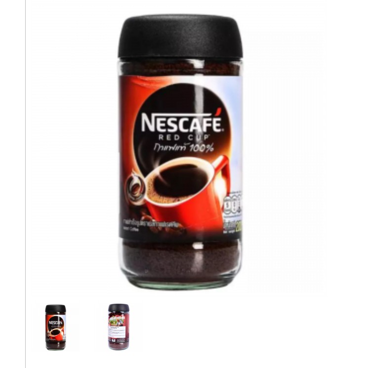 Cà Phê Hòa Tan Nguyên Chất Red Cup Nescafé - Bình Thuỷ Tinh 200G