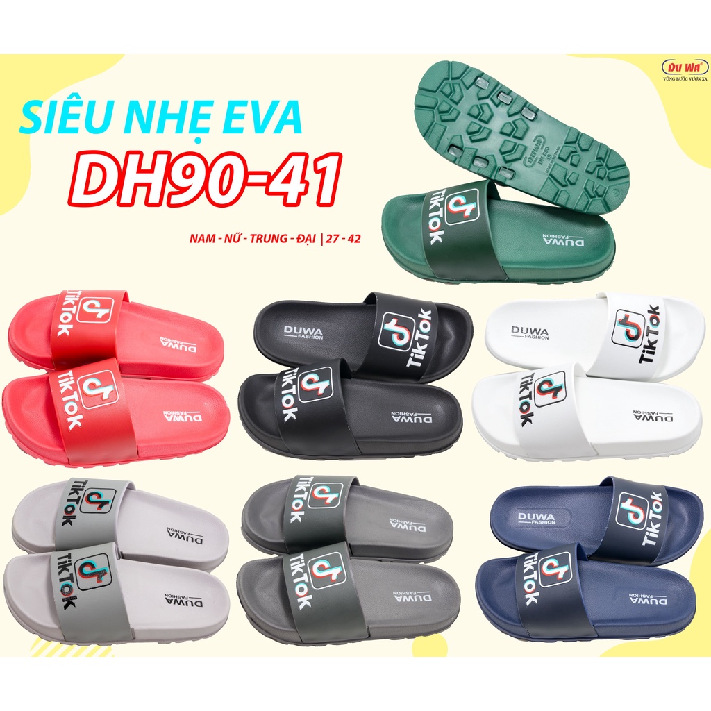 Màu ngẫu nhiên dép TT quai ngang nam, nữ siêu hottrend D37