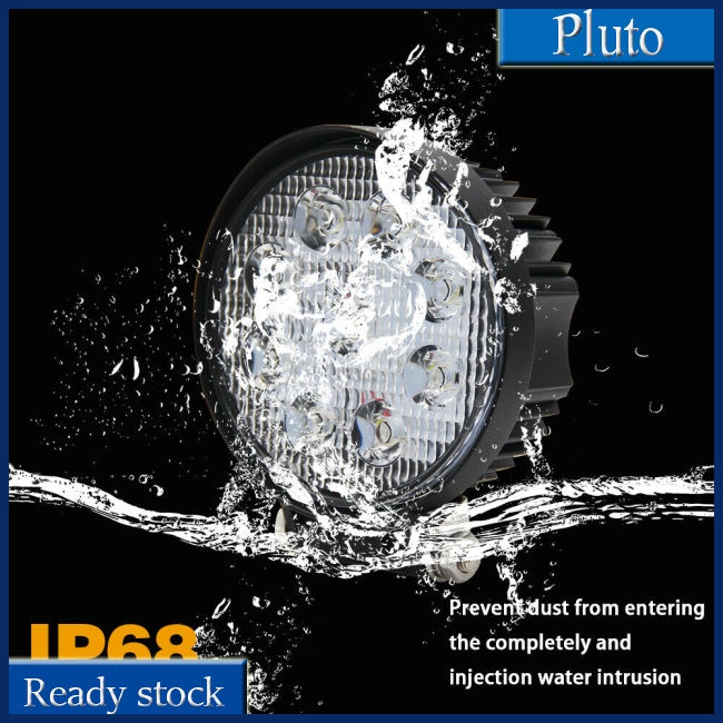 Mới Đèn LED Tròn 5 Inch 27W 12V 24V Chiếu Sáng Đa Năng