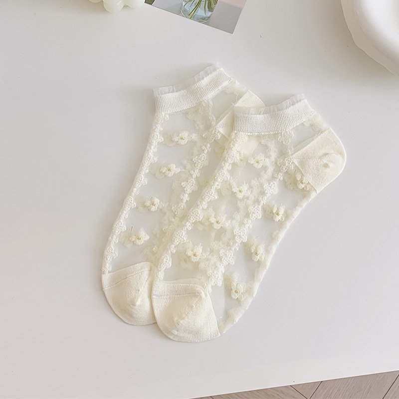 Đôi Vớ Thuyền Thoáng Khí Thấm Hút Mồ Hôi Phong Cách Nhật Bản Cho Nữ