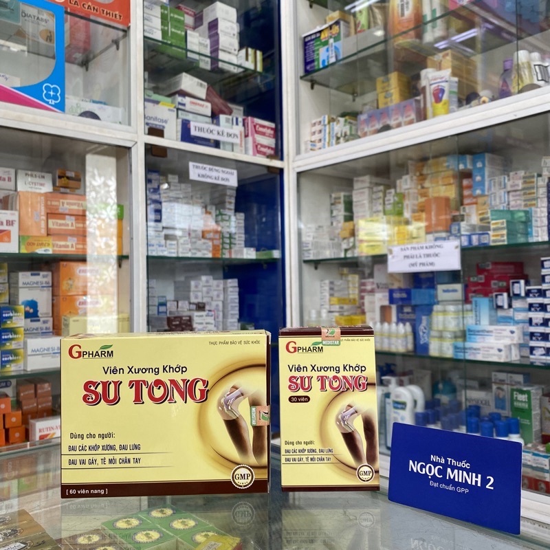 ✅ [Chính Hãng] Viên xương khớp Su Tong dùng cho người đau các khớp xương, đau lưng, đau vai gáy, tê mỏi tay chân