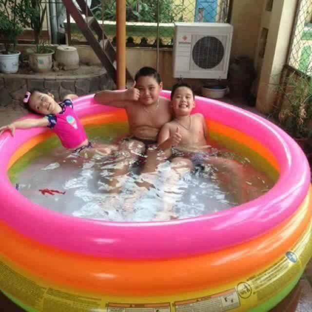 Bể bơi cầu vồng 1m47