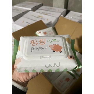 COMBO 10 BỊCH Khăn ướt/Giấy ướt không mùi Bobo (1 bịch 100 tờ rút)