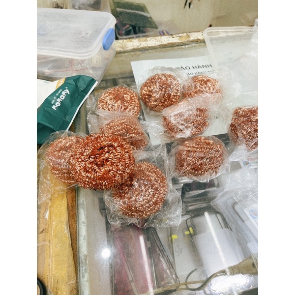 Bùi nhùi đồng lau mũi hàn