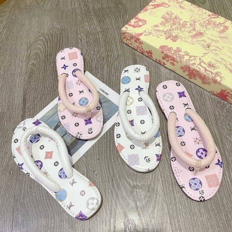 Dép Lê nữ kẹp ngón / xỏ ngón đi chơi đi biển rẻ đẹp.