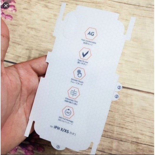 Dán lưng PPF iphone nhám chống vân tay, X, XS, XS MAX, 11, 12, 13, 14, PRO, MINI, PLUS, PRO MAX