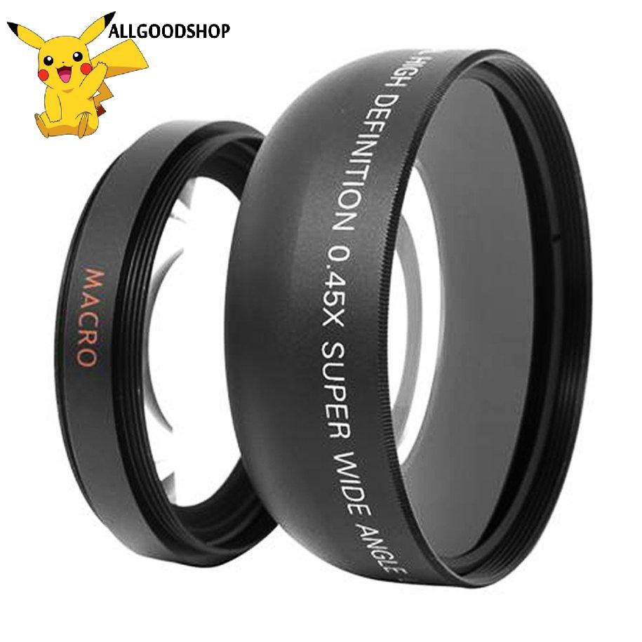 111all} 52MM 0.45 x Wide Angle Macro Lens for Nikon D3200 D3100 D5200 D5100