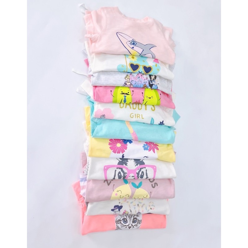 Bộ cotton bé gái nhí 1-5y