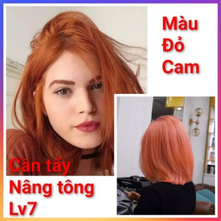 [MÀU ĐỎ CAM] Kem nhuộm chuyên nghiệp Siêu Dưỡng 3D Nano Complex Collagen LAVOX