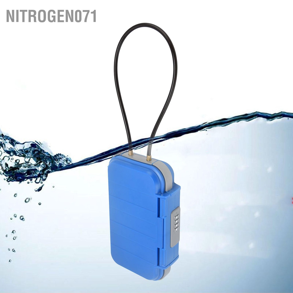 Nitrogen071 Hộp bảo vệ bằng mật khẩu Lockbox Thiết kế dây buộc Thân thiện với môi trường quản Tay nghề tốt