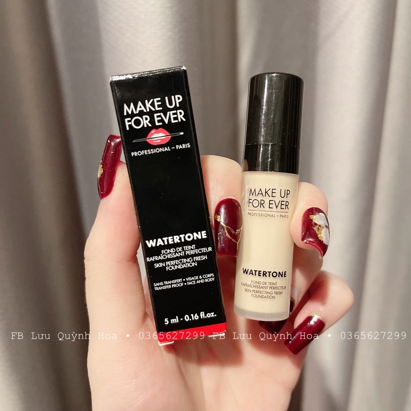 Kem nền Make Up For Ever WaterTone màu Y218 5ml