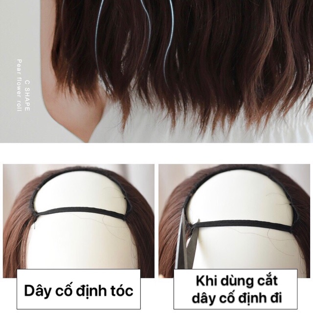 Tóc giả kẹp chữ u xoăn - thẳng Koty Beauty tóc chữ u dài đẹp cho nữ