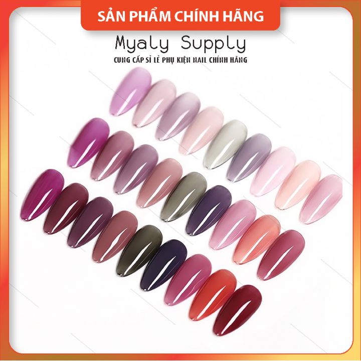 Set Sơn AS Thạch Chai Đỏ Nắp Nhọn 9 Chai Cao Cấp  AZZ SP000325