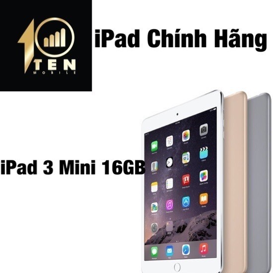 [CHÍNH HÃNG] IPad Mini 3 16Gb LTE | BigBuy360 - bigbuy360.vn