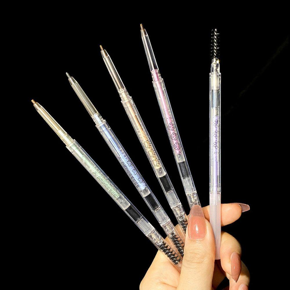 OCEANMAP Bút Chì Kẻ Lông Mày Hai Đầu Tròn Mịn Màng Chống Nước Chống Mồ Hôi Lâu Trôi Có Thể Nhìn Thấy