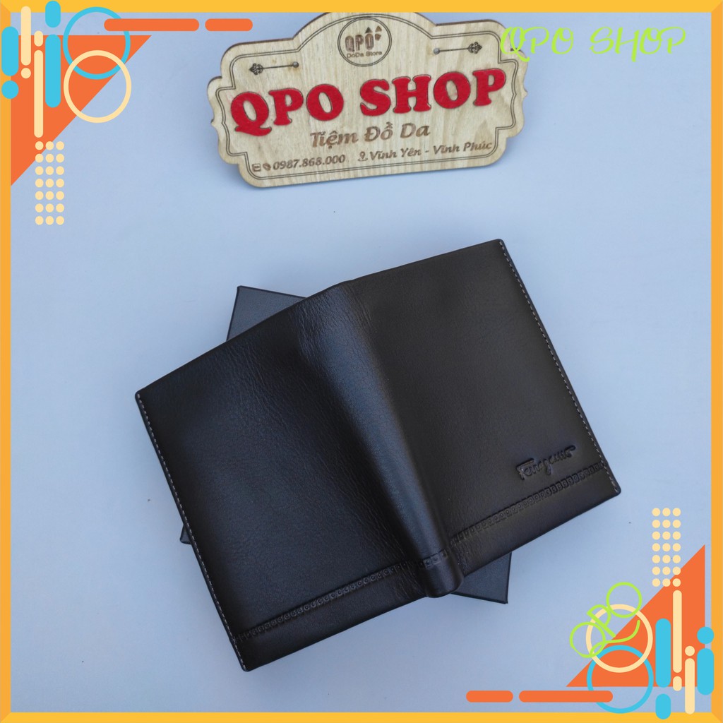 Ví Da Cao Cấp Rành Cho Nam Giới Full Da Bò Nappa Loại 1- Bảo Hành 12 Tháng