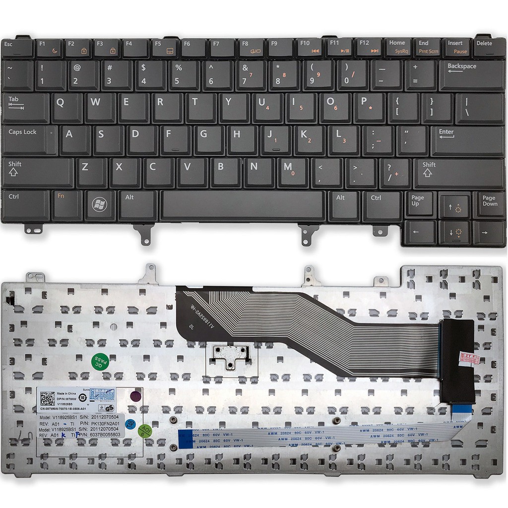 Bàn Phím Laptop Dell Latitude E6220, E6230, E6320, E6330, E6420, E6430, E6440, E5420, E5430