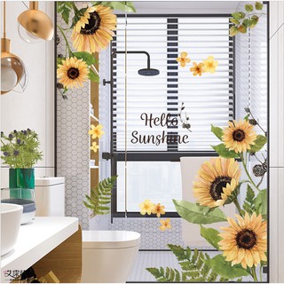 Decal dán tường Hoa hướng dương 2