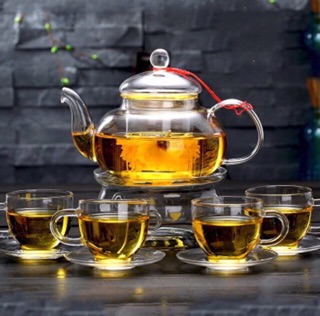 Bộ ấm trà thuỷ tinh